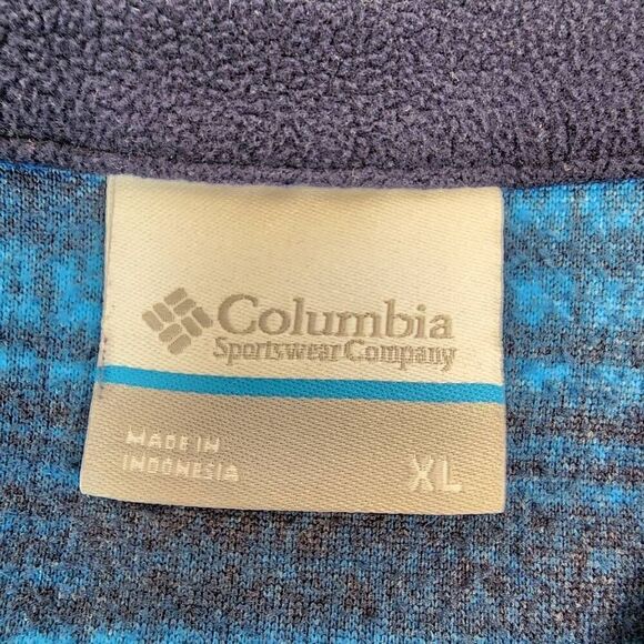 Columbia Women's Glacial Iv Print Half Zip Size XL E13 - Picture 5 of 8